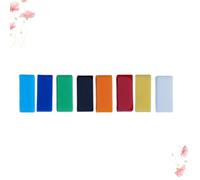 FUTUREORYY 8pcs Silicone Watchband Ring Buckle Replacement Bands 20mm, Practical and Comfortable Watch Band Accessories for Secure Anti-fall Use