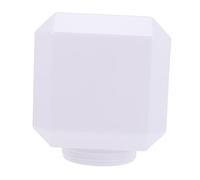 FUTUREORYY Acrylic Post Light Shade Outdoor Street Lamp Cover for Garden Park Courtyard Fence Protective Rain Scratch Resistant Lamp Shade for Villa Wall Easy to Install