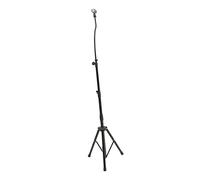 FUTUREORYY Adjustable Floor Tripod Mic Stand for Stage Performance Telescopic Microphone Stand for Live Concerts and Studio Recording
