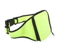 FUTUREORYY Adjustable Outdoor Microphone Belt with Secure Mic Carrier Pouch for Fitness Instructors Teachers Stage Use Comfortable Waistband Green