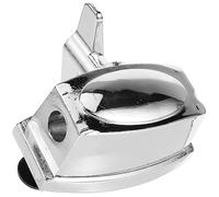 FUTUREORYY Alloy Floor Tom Leg Bracket Drum Tom Mounting Support Silver Drum Kit Accessory Adjustment for Concert and Stage Use