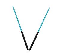 FUTUREORYY Alloy Metal Drumsticks Lightweight Percussion Sticks for Snare Jazz Drums Comfortable Smooth Grip Practical Drum Accessories