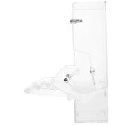 FUTUREORYY Automatic Bird Feeder for Parrots and Small Birds with Comfortable Perch Easy to Clean Cage Feeder for Pigeons Cockatiels Canaries and Conures