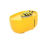 FUTUREORYY Automatic Pet Water Dispenser with Cycle Filtration Capacity Water Feeder for Cats and Dogs Saving Honey Bee Design