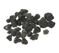 FUTUREORYY Black Volcanic Lava Rock Aromatherapy Stones 2-3cm, 500g Pack Fish Tank Landscaping Decor and Flowerpot Decorative Rocks for Aquarium and Plant Adornment