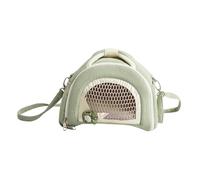 FUTUREORYY Breathable Small Pet Carrier Bag with Thermal Plush Lining for Hamsters Sugar Gliders Rats Antilost Outdoor Travel Pouch Shoulder Bag for Year-round Comfort and Secure Transport