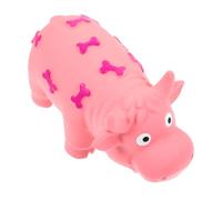 FUTUREORYY Cattle Shape Interactive Chewing Toy for Dogs Puppy Training Tool Squeaky Cartoon Design Safe and for Teething and Playtime Activities