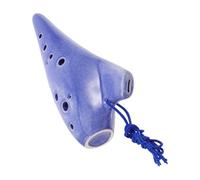 FUTUREORYY Ceramic Alto C Ocarina Flute for Beginners with Protective Case and Music Wind Instrument for Adults for Practice Teaching and Performance