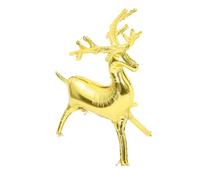 FUTUREORYY Christmas Party Large Standing Reindeer Balloon Lifelike Elk Design Aluminum Foil Decoration for Xmas Holiday Celebrations Engaging