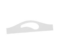FUTUREORYY Clear Acrylic Cutting Board Handle Template for Precise Cutting Durable Lightweight Charcuterie Board Stencil Guide Transparent Tool for Kitchen Use