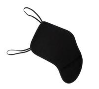 FUTUREORYY Comfortable Black Violin Shoulder Rest Made of Soft Lint Material Suitable for 4/4-4/3 Violins Providing Support Easy to Use