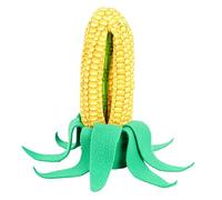 FUTUREORYY Corn Shape Dog Snuffle Toy Interactive Feeding Puzzle for Dogs and Puppies Promotes Healthy Eating Habits and Reduces Anxiety Safe Material Engaging Treat Dispenser