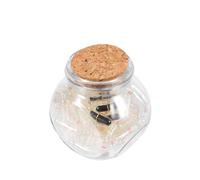 FUTUREORYY Creative Message Capsule with Black Pills in Bottle Romantic DIY Love Notes for Valentine S Day Birthday Anniversary to Express Affection and Wishes