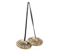 FUTUREORYY Cymbals for Meditation Authentic Nepalese Chime Bells Mindfulness Relaxation Effortless Play No Skills Required Decorative Copper Design for Healing Sound