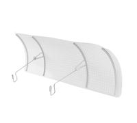 FUTUREORYY Direct Blowing Air Conditioner Baffle White Easy Installation No Punching Air Outlet Windshield with Ventilated Fine for Gentle Airflow Control