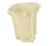 FUTUREORYY DIY Hexagonal Flower Pot Mold for Crafts Sturdy Epoxy Planter Maker with Smooth Surface Easy to Demould and Clean for Unique Handmade Desktop Decor and Succulent Containers