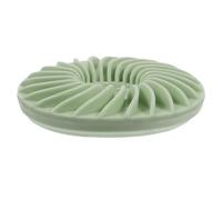 FUTUREORYY Dog Slow Feed Disc Puzzle Toy Slow Feeder Bowl Interactive Chew Toy for Dogs Green Puppy Feeding