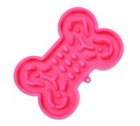 FUTUREORYY Dog Slow Feeder Bone-Shaped Silicone Bowl Small Leakproof Design for Puppy Feeding Sessions