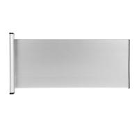 FUTUREORYY Double-sided Aluminum Alloy Office Nameplate 12x28cm, Blank Door Sign Plate for Wall Mount, Office Door Name Tag for Department and Room Identification