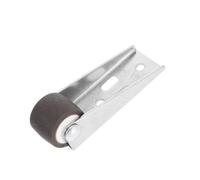 FUTUREORYY Droop Door Bottom Support Wheel with Tpe Rubber Wear Resistant Sliding Barn Door Hardware Precision Directional Caster for Wood Furniture Side and Vertical Mounting Smooth Silent