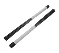 FUTUREORYY Drumsticks Jazz Brushes Nylon Handles for Drums Rock Country Folk Musicians Practice Playing