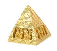 FUTUREORYY Egyptian Pyramid Decor Resin Craft Model Ancient Giza Statue Home Desk Ornament Souvenir Gift with Delicate Shape and Stable Material