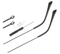 FUTUREORYY Eyeglasses Arms Replacement 1 Pair Universal Metal Temples Non-Slip Functionality for Glasses Repair Kit Includes Screws and Sturdy Hinges for Everyday Wear