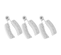 FUTUREORYY Finger Cutting Guards 3Pcs Plastic Thumb Protectors for Vegetable Preparation Sturdy Kitchen Tool