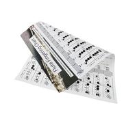 FUTUREORYY Flute Fingering Chart for Beginners Flute Chord Learning Reference Practice Chart for Novice Musicians for Music Practice Sessions