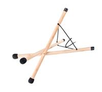 FUTUREORYY Foldable Tongue Drum Stand Adjustable Rope Hand Pan Drum Holder Stable Tripod Structure Portable Display Rack for Beginners and Professionals