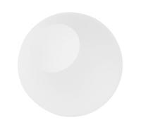 FUTUREORYY Frosted Milk White Glass Sphere Lampshade with Opening Mid Century Globe Lamp Shade Replacement for Table and Floor Lamp Covers Minimalist Modern Pendant Light Accessory
