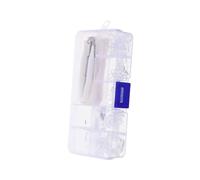 FUTUREORYY Glasses Nose Pad Kit 30 Pairs Push-Type Repair Pads 60pcs Glasses Repair Tools Set Eyeglass Frame Maintenance