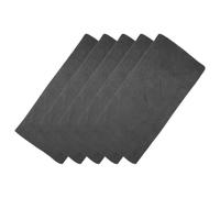 FUTUREORYY Guinea Pig Bedding 5Pcs Washable Microfiber Cage Liners Reusable Sleeping Mats for Small Animal Cages Comfortable Pet Blankets Grey