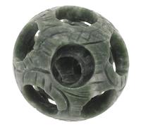 FUTUREORYY Hand-Carved Stone Ball Multi-Layer Stone Globe Office Display