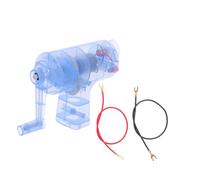 FUTUREORYY Hand Crank Generator DIY Science Experiment Kit for Physics Teaching Tool Mechanical to Electrical Energy Conversion Stem Educational Equipment
