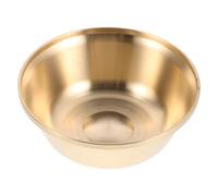 FUTUREORYY Handcrafted Copper Worship Cup Bowl for Spiritual Rituals and Yoga Meditation, Decorative Tibetan Buddhist Design Enhancing Purification and Spiritual Warmth, Golden Wealth