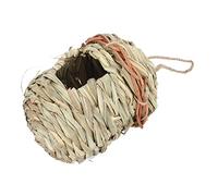 FUTUREORYY Handwoven Straw Birdhouse for Garden Bird Resting Place Outdoor Decor Bird Houses for outside