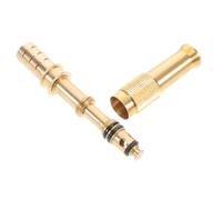 FUTUREORYY High Pressure Brass Nozzle for Garden Hose Straight Spray Head with Washer Powerful Car Wash and Outdoor Cleaning Sprayer Versatile Watering Tool for Lawn and Driveway