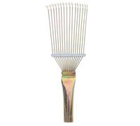 FUTUREORYY Horse Hair Brush for Livestock Grooming with Iron Handle, Suitable for Combing and Shaving Cattle and Horses, Sturdy Design That Fits The Skin and Resists Deformation