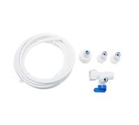 FUTUREORYY Ice Maker Line Connector 5 Meter White Pe Water Inlet Pipe with Complete Configuration Efficient Working Performance Suitable for Ice Machines