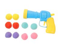 FUTUREORYY Interactive Cat Teaser with Plush Launch Balls Launcher Elastic Balls for Indoor Cat Play Portable Lightweight Enrichment to Boost Intelligence and Exercise