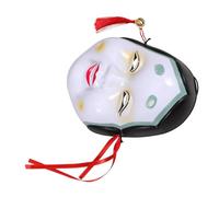 FUTUREORYY Japanese Cosplay Mask Traditional Theater Plastic Unisex Party Prop for Women Festival Stage Plays
