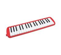 FUTUREORYY Key Melodica Piano Keyboard with Soft Carrying Case Lightweight Wind Musical Instrument for Beginners and Music Lovers Portable Red Pianica for Tabletop Play and Easy Storage