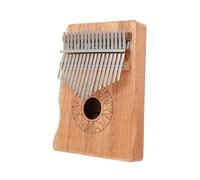 FUTUREORYY Key Portable Thumb Piano Kalimba for Beginners and Natural Wood Color Finger Piano with Smooth Play and Clear Melodies Lightweight Musical Instrument for Performance School Camping