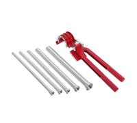 FUTUREORYY Manual Tube Bender Slot Spring Assisted Design for Copper Aluminum Pipes High Precision Bending Tool for HVAC Air Conditioning Durable Multipurpose Handheld Pipe Bender