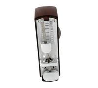 FUTUREORYY Mechanical Metronome Portable for Piano Guitar Drum Violin Universal Precision Rhythm Practice Instrument Accessories Red Wood Color