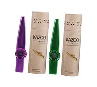 FUTUREORYY Metal Kazoo Instrument Set Lightweight and Easy to Play Musical Instrument with Simple Creative Design for Music Enlightenment and Passing The Time