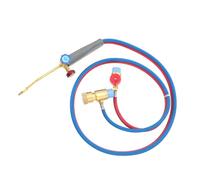 FUTUREORYY Mini Oxygen Welding Torch Lightweight Copper Soldering Gun with Flexible Rubber Hoses for Precision Soldering and Brazing Tasks