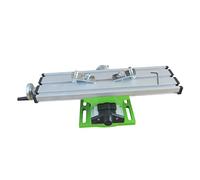 FUTUREORYY Mini Precision Milling Machine Worktable with Xy Adjustable Drill Vise Aluminum Alloy Durable Drill Press Vise Multifunctional Work Clamp Accessory