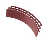 FUTUREORYY Miniature Decorative Garden Bridge for Fairy Garden and Bonsai Large Red Brown Arch Model for Tabletop and Micro Landscape Creative Home and Outdoor Decor